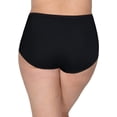 thumbnail image 3 of Fruit Of The Loom Womens Plus Size Fit For Me Microfiber Brief Panty 6 Pack, 9,, 3 of 6