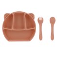 thumbnail image 2 of Toddler Plates With Suction  Silicone Divided Plates For Babies & Toddlers, 2 of 8