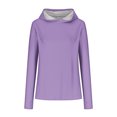 thumbnail image 5 of Timegard Womens Hoodies Plus Size Long Sleeve Thumb Hole Pullover Fall Casual Solid Color Comfy Tops, 5 of 5