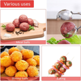 thumbnail image 5 of 2 PCS None-Stick Meatball Maker with Detachable Anti-Slip Handles, Stainless Steel Meat Baller Tongs, 5 of 5