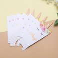 thumbnail image 2 of MasteelfCA 24Pcs Decorative Popcorn Snack Boxes Premium Paper Rainbow Unicorn Pattern Candy Treat Boxes Popcorn Container for Baby Shower Birthday Party, 2 of 7