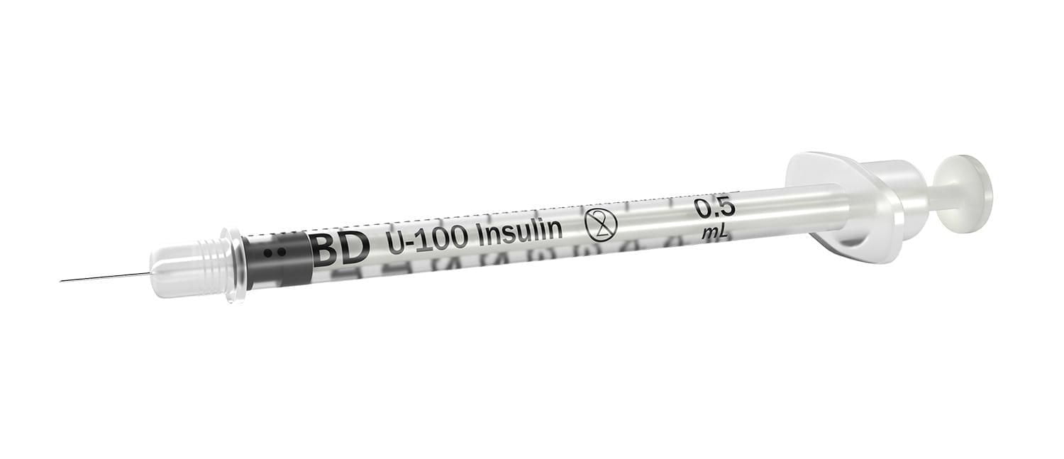 Ultra-Fine 0.5ML 30G 8MM Syringe (5/16")