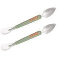thumbnail image 2 of 2pcs Fruit Puree Spoon Double-ended Baby Food Spoon Baby Silicone Feeding Spoons, 2 of 8