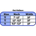 thumbnail image 2 of Pearl And Clear Jewel Ice Cream Cat Safety Collar Red Size 12, 2 of 2