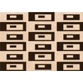 thumbnail image 1 of Ahgly Company Machine Washable Indoor Rectangle Transitional Deep Peach Orange Area Rugs, 7' x 9', 1 of 7