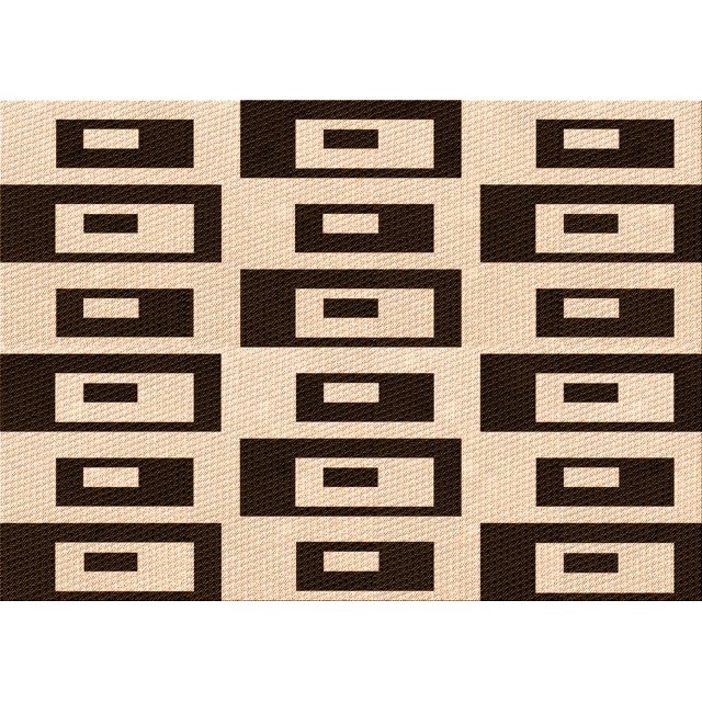 Ahgly Company Machine Washable Indoor Rectangle Transitional Deep Peach Orange Area Rugs, 7' x 9'