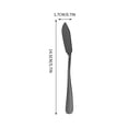 thumbnail image 3 of Kyusrd 410 Titanium Plated Stainless Steel Cream Knife Spatula Oil Scraper Cheese Knife, 3 of 5