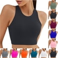 thumbnail image 1 of Sentmoon Bikini Top Curvy Womens Swimsuit Tummy Control Push Up Solid Color Plus Size Spaghetti Strap Backless Womens Bathing Suit Summer Vacation for Surfing and Water Sports, 1 of 9