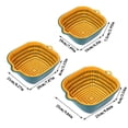 thumbnail image 3 of Fruit Plate 2 Multifunctional Double Layered Drain Basin Strainer Set for Fruit Vegetables Kitchen Wash Bowl Sifting Organizer, 3 of 8