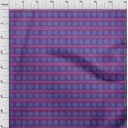 thumbnail image 3 of oneOone Cotton Poplin Fabric Floral & Chevron Block Printed Craft Fabric BTY 42 Inch Wide, 3 of 4
