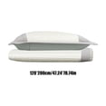 thumbnail image 3 of Cooling Rattan Summer Sleeping Mat | Foldable Polyester Mattress Pad with Pillowcase | Breathable Non-Slip Smooth Surface | Twin Size 47.24x78.74in | Brown Gray Blue Green Pink | Heat Dissipation, 3 of 7
