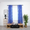 thumbnail image 1 of Discount Violete 1 PCS Vines Leaves Door Window Curtain Drape Panel Sheer Scarf Valances, 1 of 9