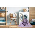thumbnail image 2 of Ahgly Tapis Rectangulaire Lavable en Machine Intérieur Transitionnel Orchidée Violet, 8 Pieds x 12 Pieds, 2 of 7