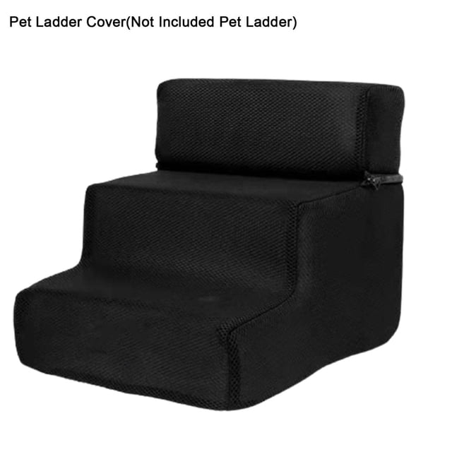 Pet Ladder Cover Detachable Comfortable Faux Leather Non-slip Dog Ramp Stairs Case for Puppy