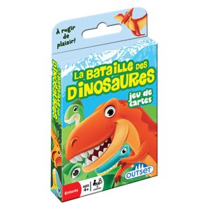 Dinosaur War Card Game  The Classic Card Game War Now in Jurassic Splendor for 2 Players Ages 4 and up