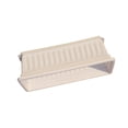 thumbnail image 3 of pitrice 3pcs Resin Rectangular Planting Pot Drainage Hole Vegetable Flower Planter Home Garden Plant Tray White 50x21x14cm, 3 of 7