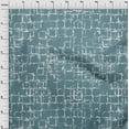 thumbnail image 4 of oneOone Polyester Spandex Dusty Teal Green Fabric Geometric Sewing Craft Projects Fabric Prints By Yard 56 Inch Wide-YR, 4 of 5