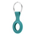 thumbnail image 2 of lionlar Silicone Protective Sleeve Cover with Keychain Anti-Loss, Compatible for Airtags Dark Green, 2 of 7