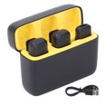 thumbnail image 2 of Micro Lavalier, Système de Microphone à Revers 2 Émetteurs 1 Récepteur pour Diffusion en Direct pour Téléphone Tablette IOS 14 13 12, 2 of 7