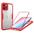 thumbnail image 1 of Designed for iPhone 16 Plus Case, Full-Body Protection Phone Cover with Screen Protector Built-in Touch Sensitive Anti Scratch Upgraded Shockproof TPU Bumper Case for iPhone 16 Plus - Red, 1 of 8