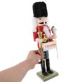 thumbnail image 3 of Christmas Holiday Nutcracker Figure Desktop Nutcracker Soldier Ornament Xmas Decoration Figure, 3 of 9