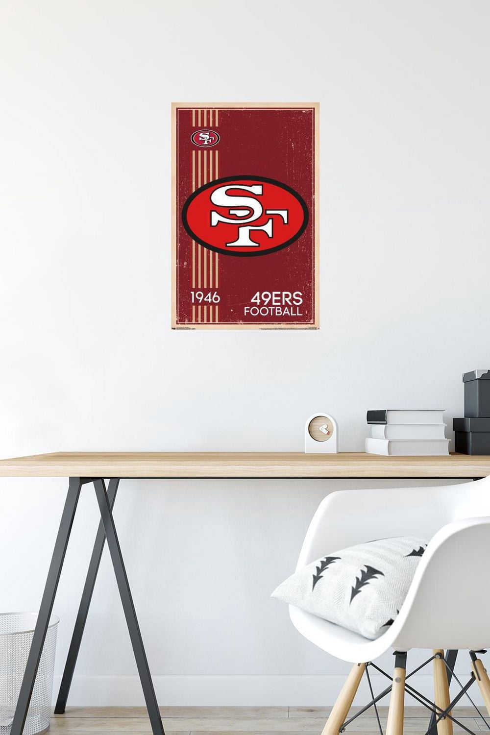 NFL San Francisco 49ers - Retro Logo 14 Wall Poster