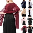 thumbnail image 4 of Womens Soft Silky Shawls And Wraps For Evening Party Elegant Wedding Scarves, 4 of 9