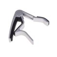 thumbnail image 1 of Perfect Folk Acoustic Guitar Trigger Change Capo Silver, 1 of 2