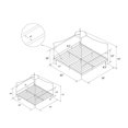thumbnail image 3 of Novogratz Camilla Metal Canopy Bed, 3 of 9