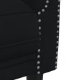 thumbnail image 5 of vidaXL Sofa 2-Seater Black Velvet, 5 of 5