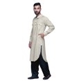 thumbnail image 3 of Atasi Mens Rayon Pathani Kurta Solid Salwar Set Printed Punjabi Kurta For Men, 3 of 5