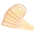 thumbnail image 2 of Langgg 5pcs Hair Net for Making Ponytail Weaving Net Wig Caps Hair Accessories cream color, 2 of 9