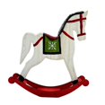 thumbnail image 2 of Christmas Rocking Horse Decoration Home Decor Wooden Crafts Festival Decoration, 2 of 9