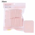 thumbnail image 1 of Braveheart Latex Cosmetic Puff Set Women'S Beauty Sponge Blender Wedge Makeup Accessory 20Pcs, Cxt022 & Square, 1 of 8