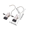 thumbnail image 3 of TopLLC Wall Hooks, Hooks for Hanging 2PCS Essential For Home Life 6 Color Optional Stainless Steel Clothes Hanger Hook Design Traceless Storage Easy To Dry Shorts Socks Fabrics A clothespin, 3 of 8