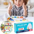 thumbnail image 2 of Wooden Children's Early Education Word Game English Letter Recognition Kindergarten Enlightenment Puzzle, 2 of 5