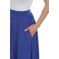 thumbnail image 3 of White Mark Jupe Midi Évasée Tasmin pour Femmes, 3 of 6