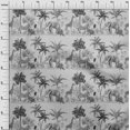 thumbnail image 4 of oneOone Viscose Jersey Gray Fabric Tropical Sewing Craft Projects Fabric Prints By Yard 60 Inch Wide, 4 of 4