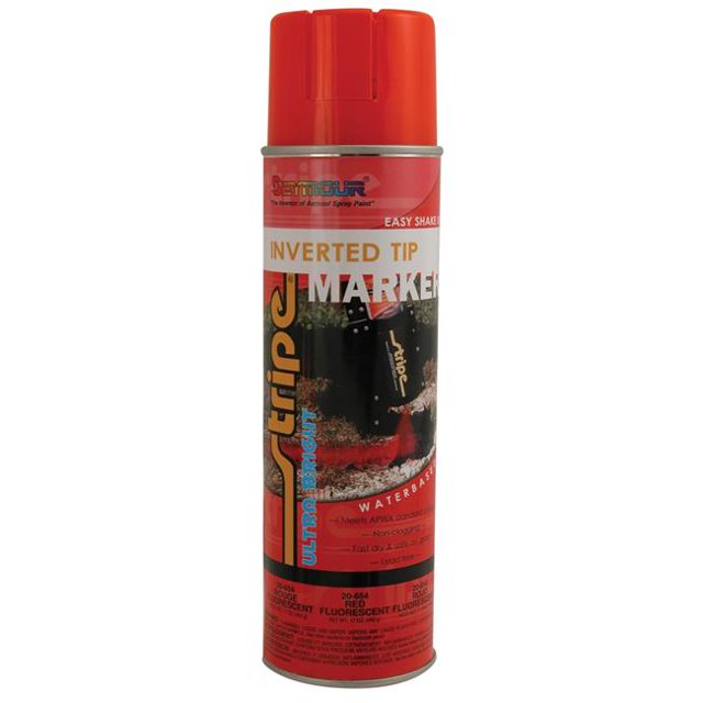Seymour SM20-654 Peinture de Marquage à Pointe Inversée de 20 oz, Rouge Fluorescent