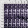 thumbnail image 2 of oneOone Rayon Purple Fabric Travel Craft Projects Decor Fabric Printed By The Yard 56 Inch Wide, 2 of 5