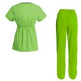 thumbnail image 2 of Women's Scrubs Set Scrub Top and Pants Scrubs Set, 2 of 3