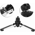 thumbnail image 5 of Monopod Stand Base， Universal Mini Three Feet Support Stand Tripod Monopod Base with 3/8in Screw for Monopods, 5 of 5