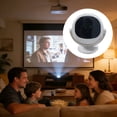 thumbnail image 4 of BotaniNest Projecteur Intelligent Portable à 360° Wi-Fi 5G Projecteur Intelligent Rotatif à 360° Prise en Charge 720p Mini Projecteurs Complets avec Stéréo, 4 of 6