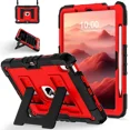 thumbnail image 1 of Case for iPad Air 11 Inch M3 2025 M2 2024 / iPad Air 5th 2022 / iPad Air 4th Generation 2020 10.9 Inch, Shockproof Protective Cover with Kickstand Shoulder Strap, 1 of 7