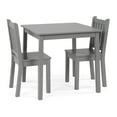 thumbnail image 1 of Humble Crew table et 2 chaises en bois pour enfant, 1 of 6