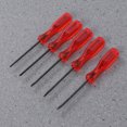 thumbnail image 1 of BRIGHTFUFU 5Pcs Small Screw Driver Set Kit Triwing Triangle Screwdrivers for Tech Enthusiasts Red, 1 of 2