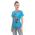 thumbnail image 4 of T-Shirt Basique à Manches Courtes pour Femmes Naruto Hinata, 4 of 6