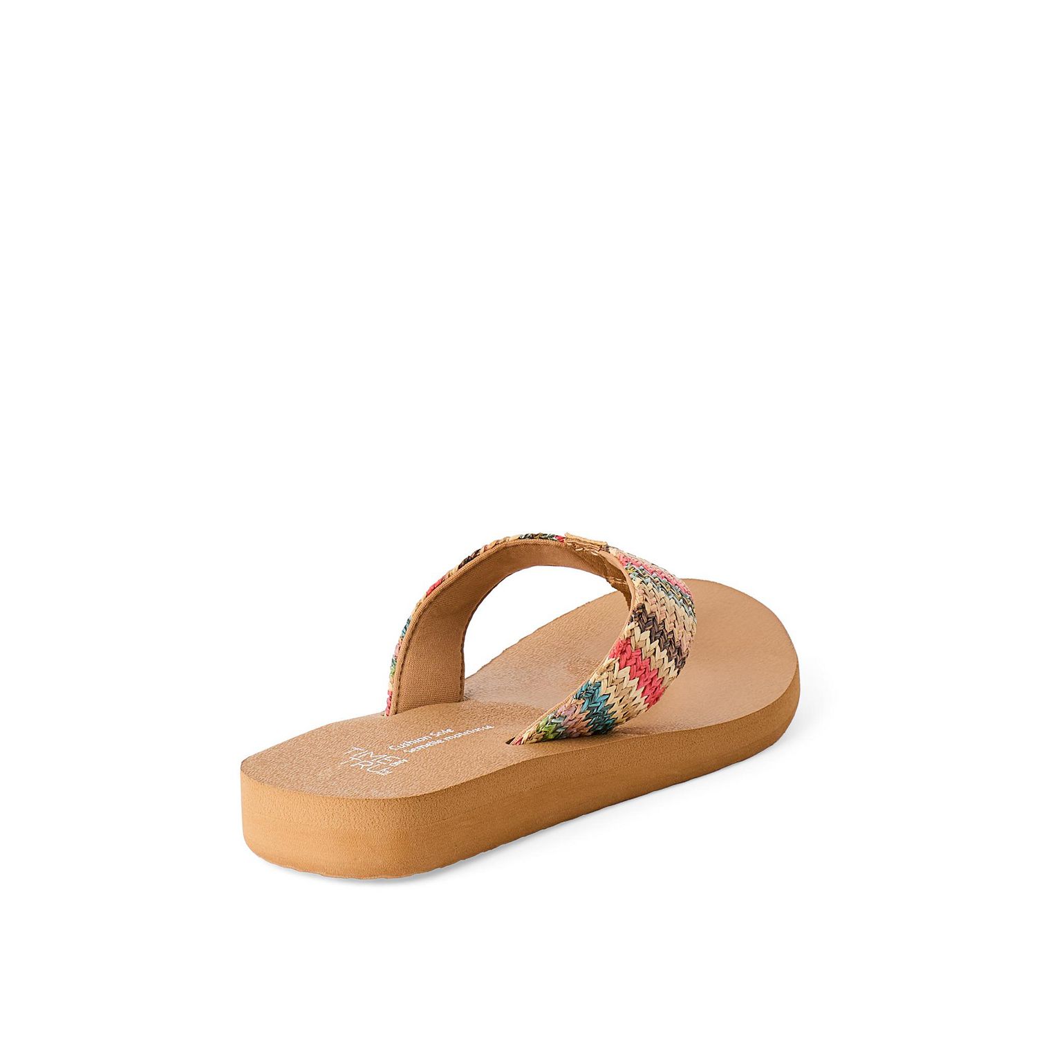 Tongs confort Time and Tru pour femmes