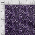 thumbnail image 2 of oneOone Viscose Jersey Dusty Violet Fabric Block Craft Projects Decor Fabric Printed By The Yard 60 Inch Wide-9T, 2 of 6