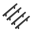 thumbnail image 1 of Era Round Pull Cabinet Handles 4-pack, Black, 1 of 6